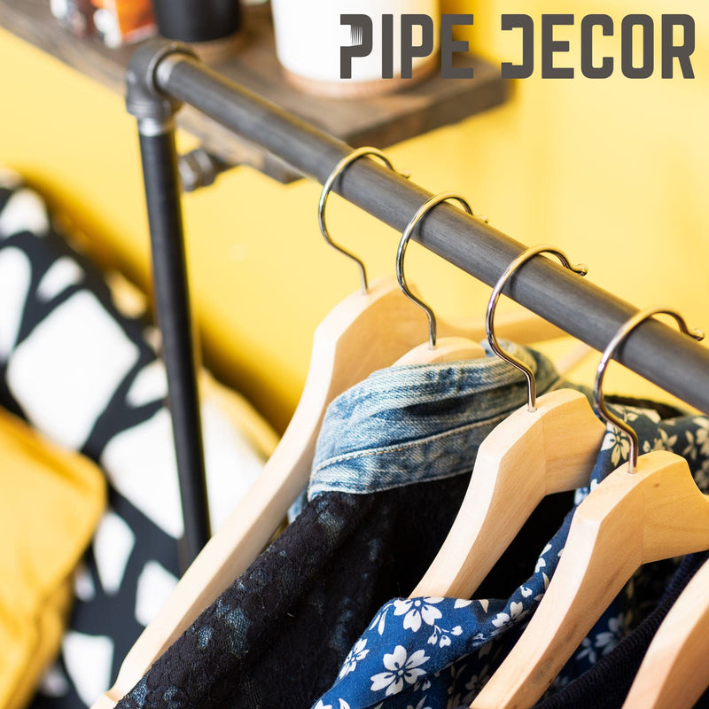 Freestanding Clothing Rack By PIPE DECOR - Pipe Decor