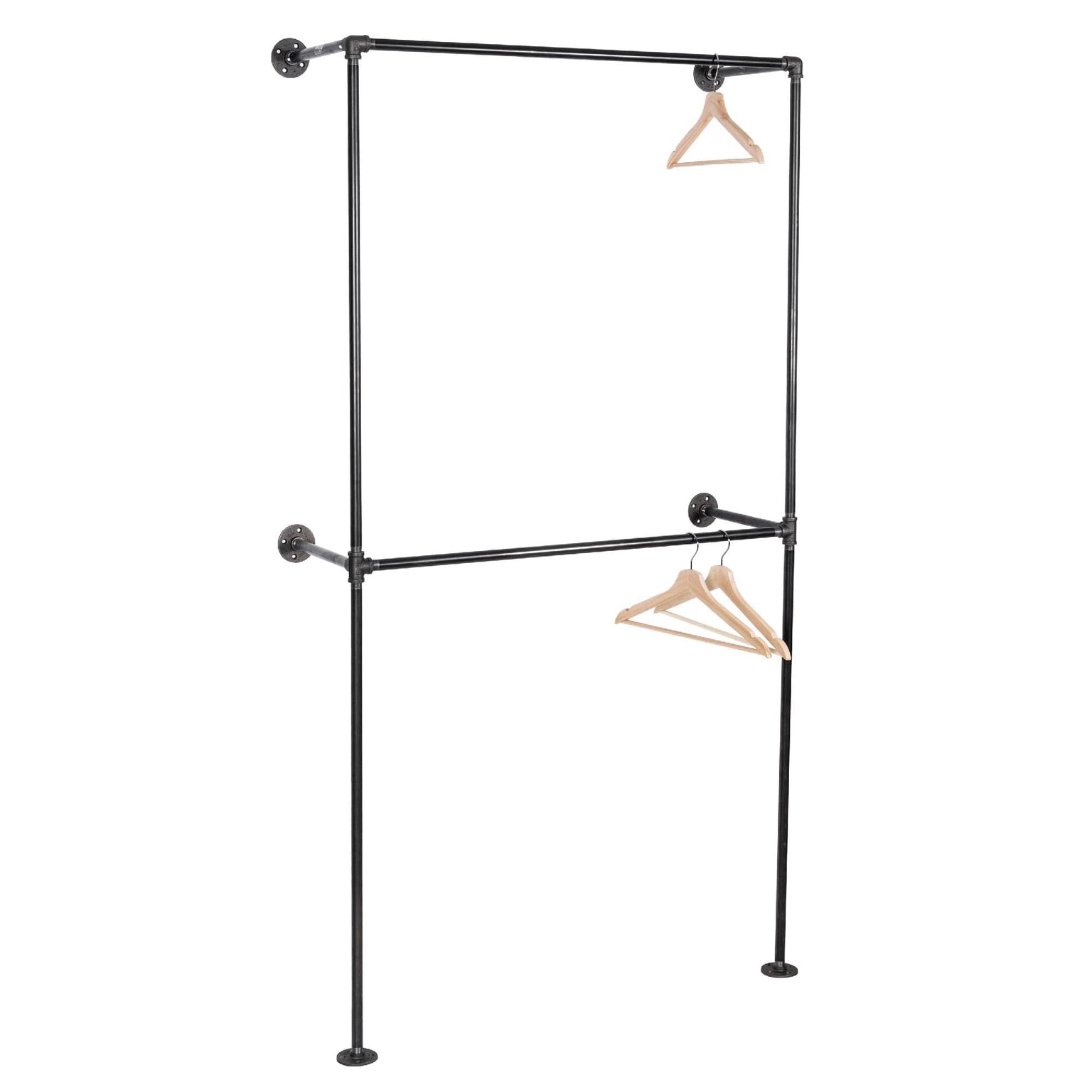 Industrial Pipe Closet System | DIY Custom Closets | Pipe Decor — PIPE ...