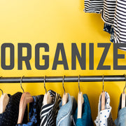 Wall Mounted Double Hung Clothing Rack By PIPE DECOR - Pipe Decor