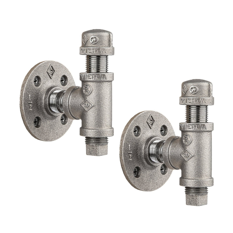 Kit de crochets muraux en forme de T (lot de 2)