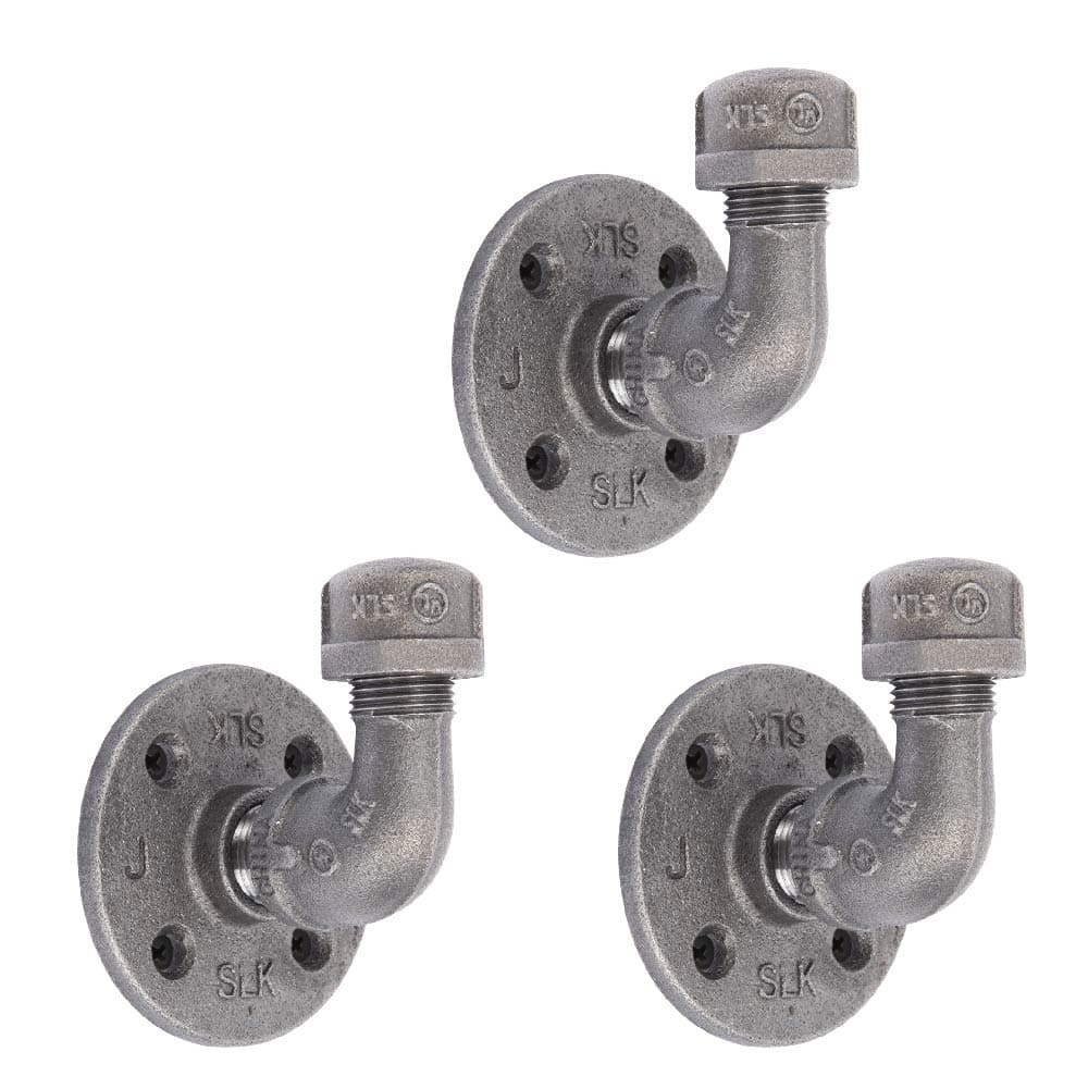 Wall Hook 3 Pack Industrial Steel PIPE DECOR   365KITHOOK3 01 1001x1001 