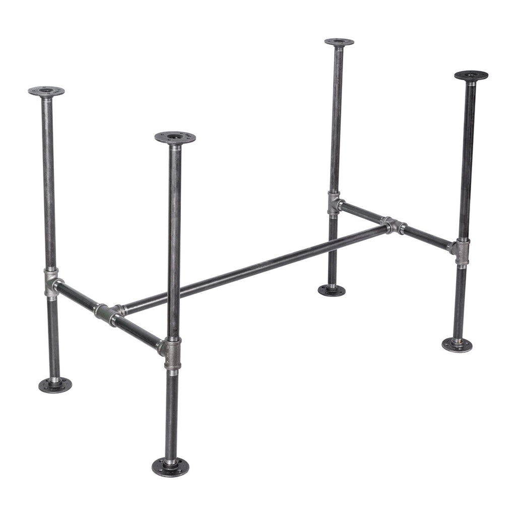 Industrial pipe desks lamps coat racks table legs pipe decor furniture