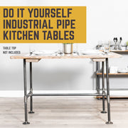 Poker Kitchen Table By PIPE DECOR - Pipe Decor