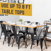 Poker Kitchen Table By PIPE DECOR - Pipe Decor