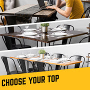 Poker Kitchen Table By PIPE DECOR - Pipe Decor