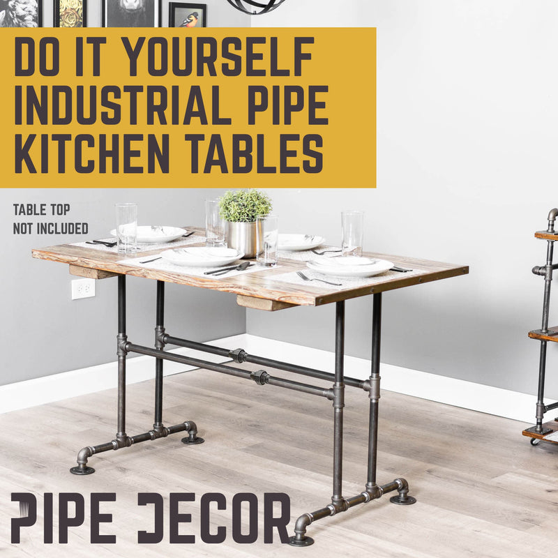 Bridge Kitchen Table By PIPE DECOR - Pipe Decor