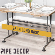 Bridge Kitchen Table By PIPE DECOR - Pipe Decor