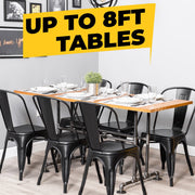 Bridge Kitchen Table By PIPE DECOR - Pipe Decor