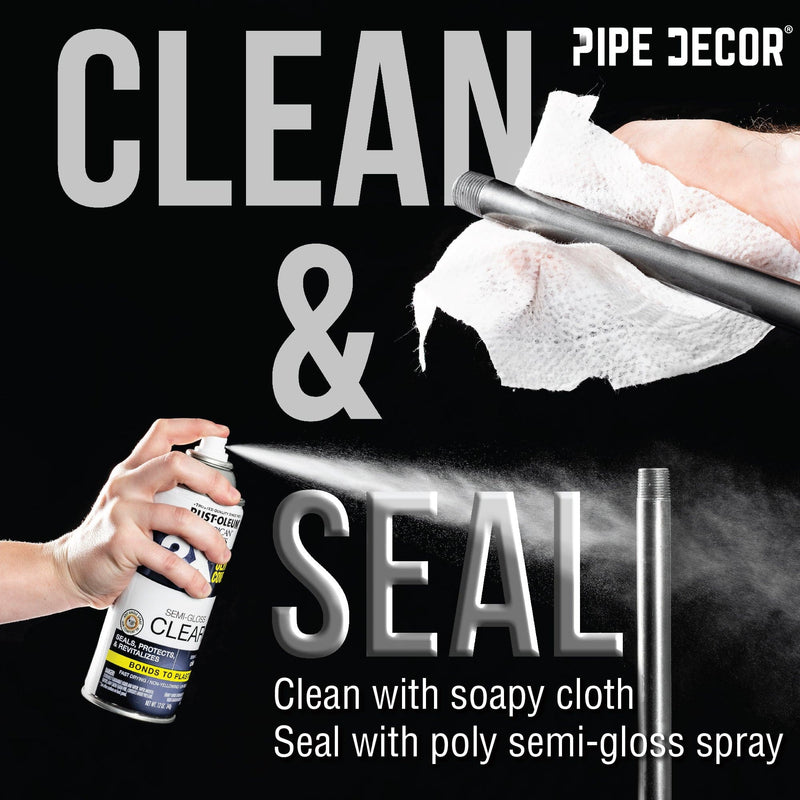 1 in. Heavy Duty H Round Flange Pipe Legs, for Restore Wood Dining Tabletops