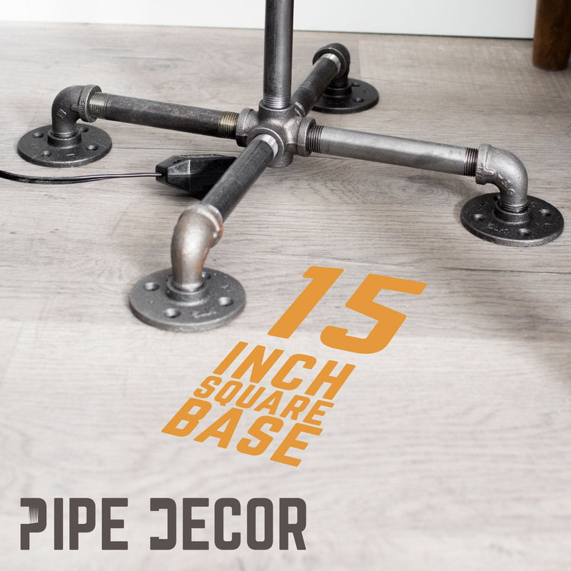 Torch Floor Lamp By Pipe Decor - Pipe Decor