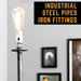 Torch Floor Lamp By Pipe Decor - Pipe Decor