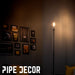 Torch Floor Lamp By Pipe Decor - Pipe Decor