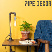 Reader Table Lamp By Pipe Decor - Pipe Decor