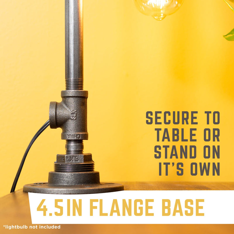 Reader Table Lamp By Pipe Decor - Pipe Decor