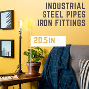 Torch Table Lamp By PIPE DECOR - Pipe Decor