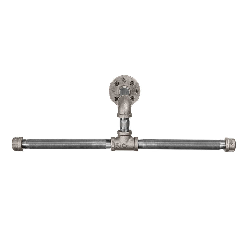 Perchero de pared con forma de T