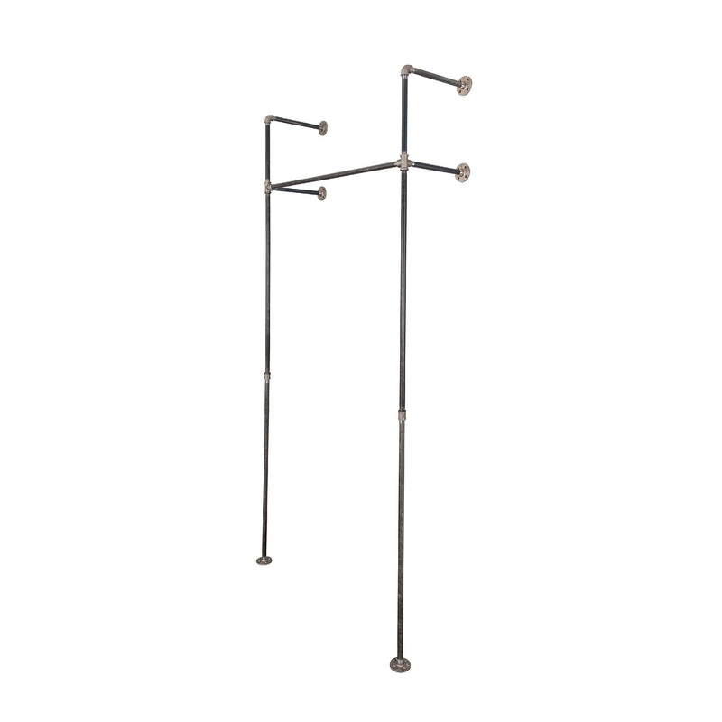 Perchero de pared individual de 41 pulgadas