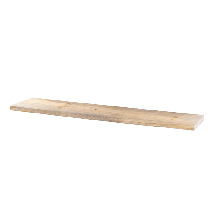 RESTORE Driftwood Tan 36 in. Wood Shelf (Wood Only)