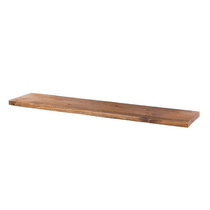 RESTORE Autumn Brown 36 in. Wood Shelf (Wood Only)