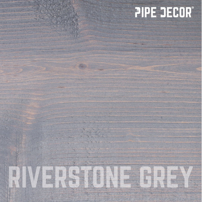 RESTORE Riverstone Grey 36 in. Wood Shelf (Wood Only)
