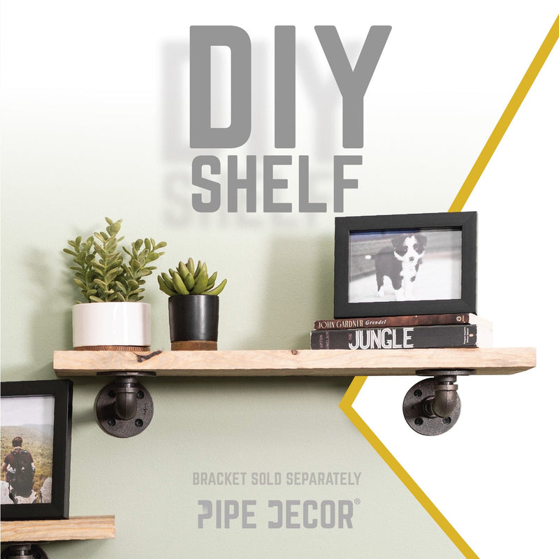 RESTORE Driftwood Tan 24 in. Wood Shelf (Wood Only)