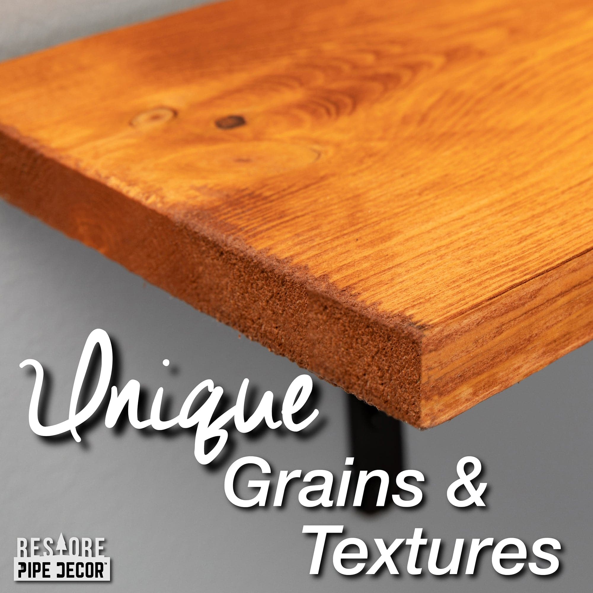 RESTORE Sunset Cedar 24 in. Wood Shelf (Wood Only) — PIPE DECOR