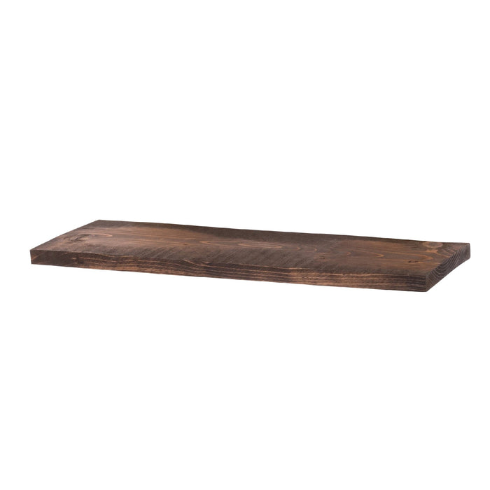 RESTORE Trail Brown 24 in. Wood Shelf (Wood Only)