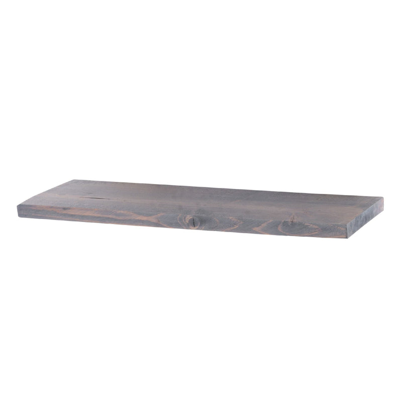 RESTAURAR Estante de madera Riverstone Grey de 24 pulgadas (solo madera)