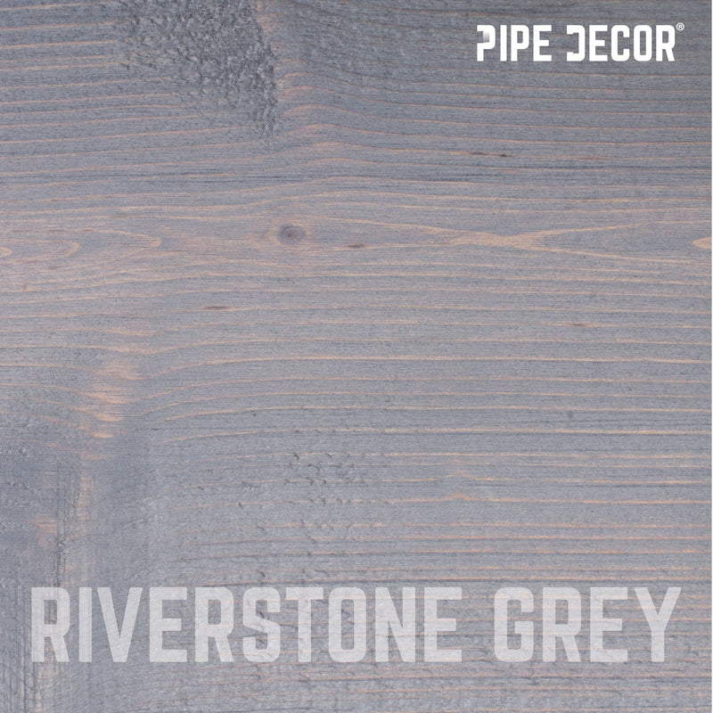 RESTAURAR Estante de madera Riverstone Grey de 24 pulgadas (solo madera)