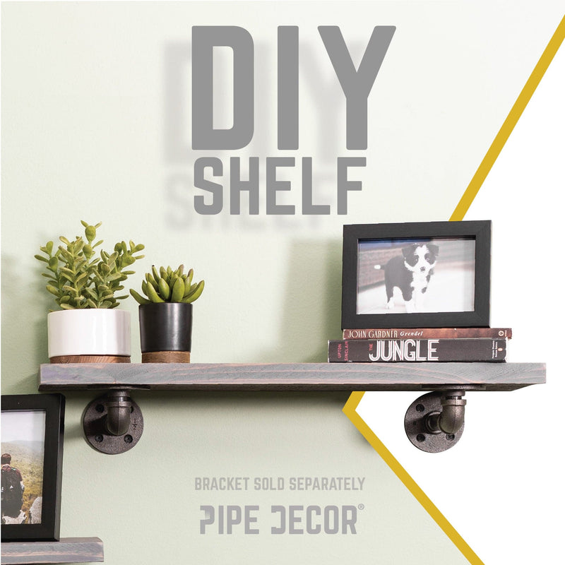 RESTAURAR Estante de madera Riverstone Grey de 24 pulgadas (solo madera)