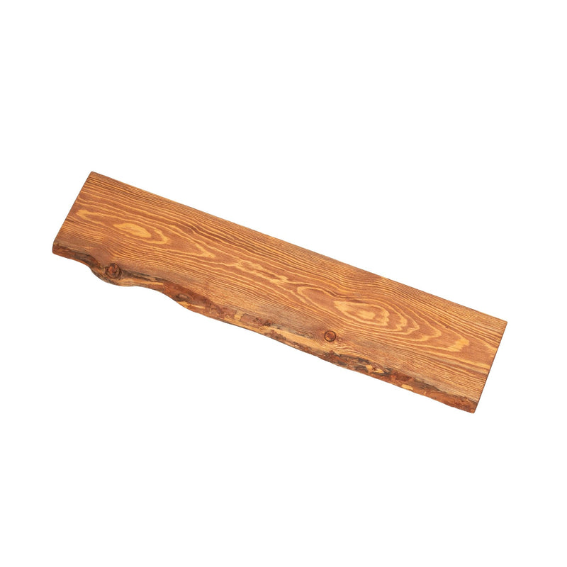 RESTORE Sunset Cedar 36 in. Live Edge Wood Shelf (Wood Only)