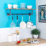 Pipe Hook for 1/2in Black Pipe - Pipe Decor