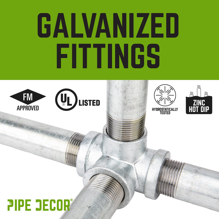 3/4 in. Galvanized 6-Way Fitting