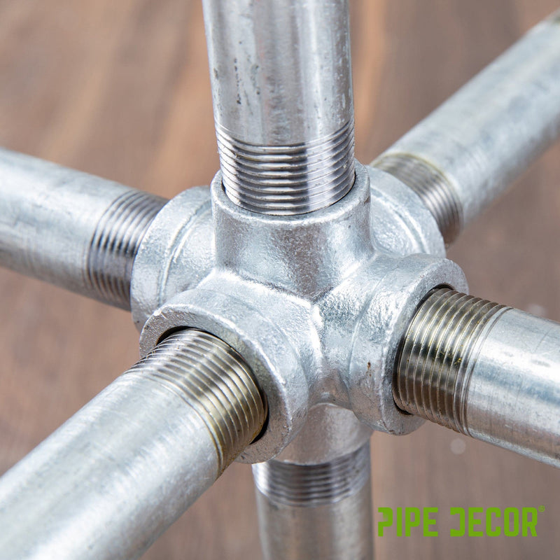 3/4 in. Galvanized 6-Way Fitting