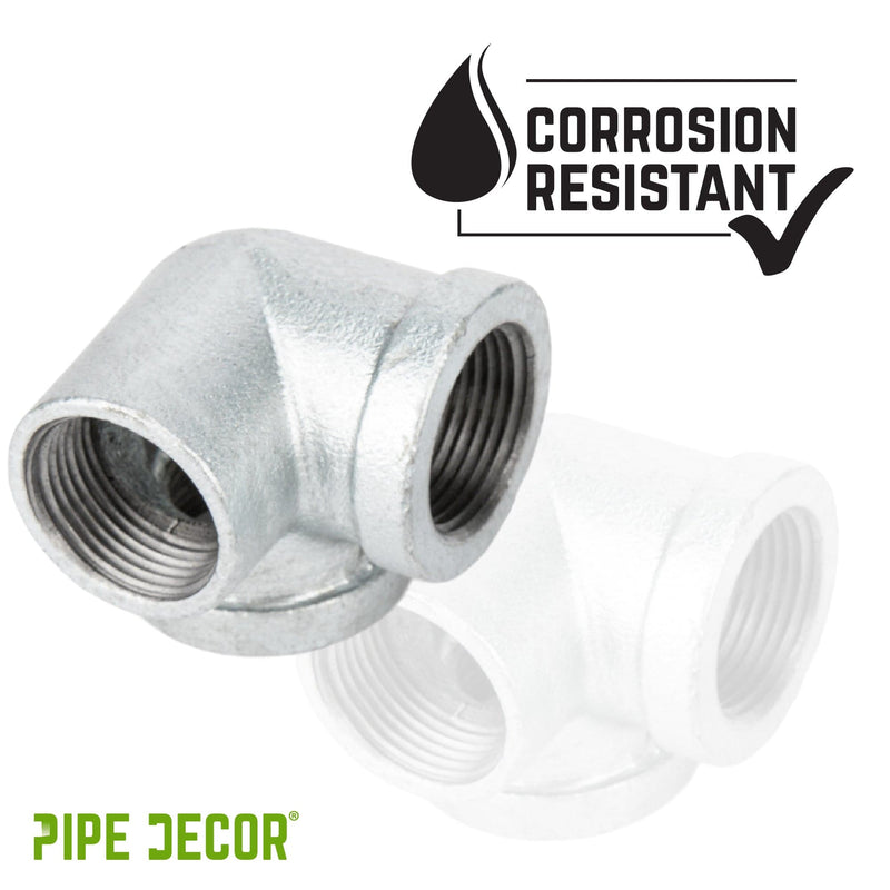 1 in. Galvanized Side Outlet Elbow