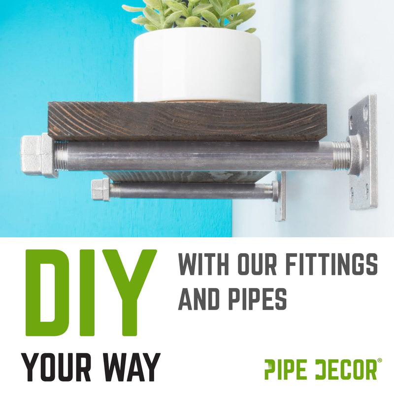 1/2 in. Galvanized Square Cap