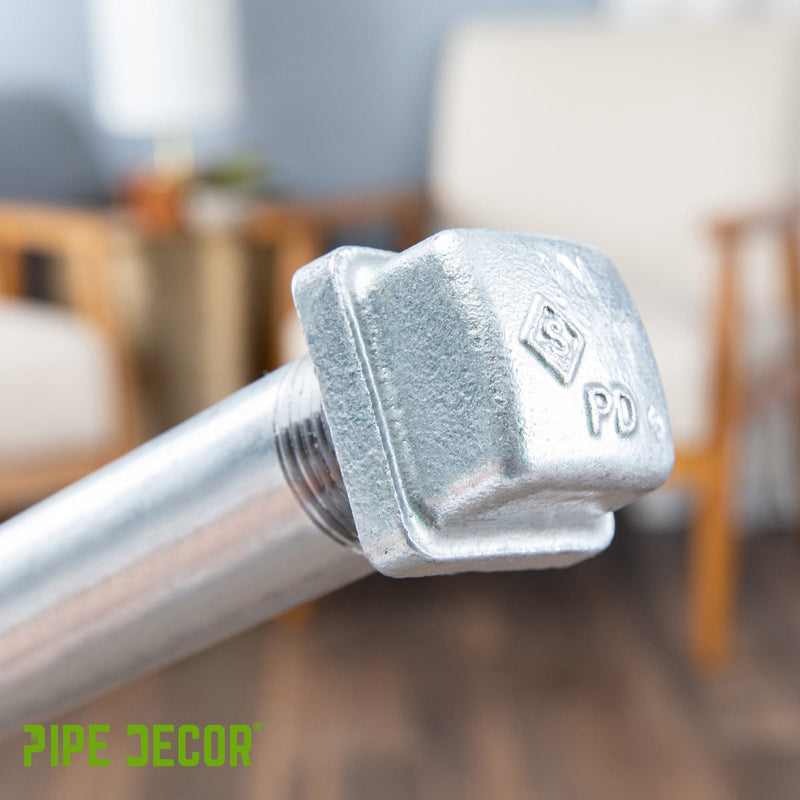 1/2 in. Galvanized Square Cap