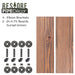 Restore Sunset Brown 24 in. Shelves with L-Shaped Brackets - Pipe Decor