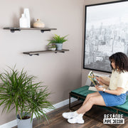 Pipe Decor 370 PD36SBBBN2 Shelf Product Image