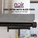 Pipe Decor Product IMage Long Lasting Matte-Black FInish Won't Wear off or fade