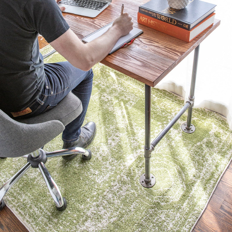 RESTAURAR Escritorio de oficina de madera maciza de cedro Sunset
