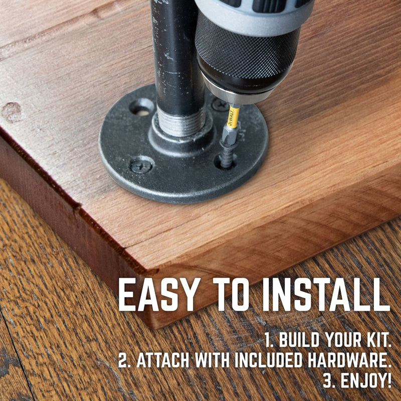 RESTAURAR Escritorio de oficina de madera maciza de cedro Sunset