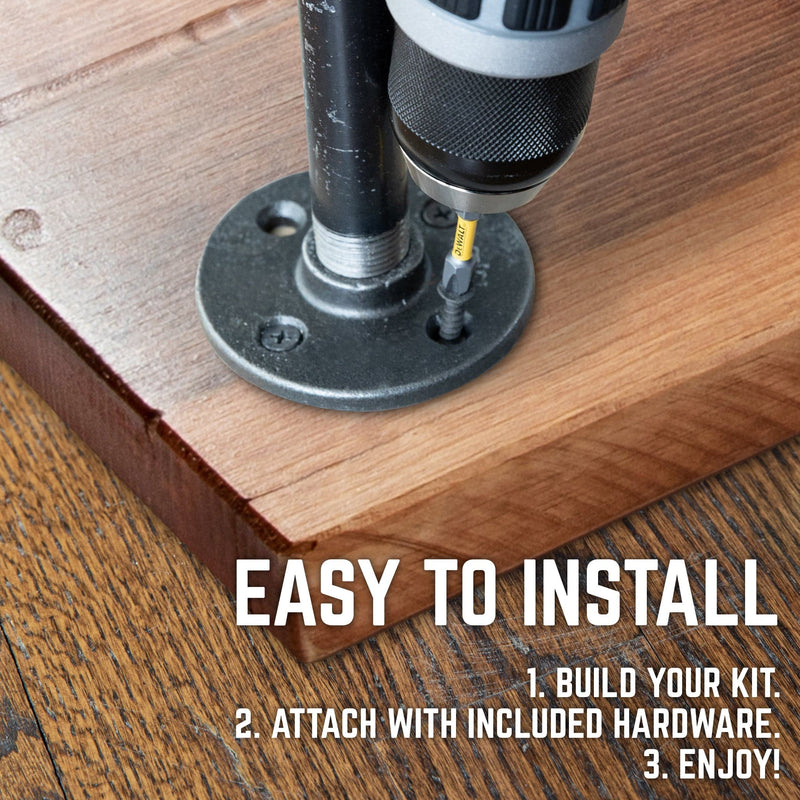 Table console RESTORE Sunset Cedar en bois massif avec bords naturels