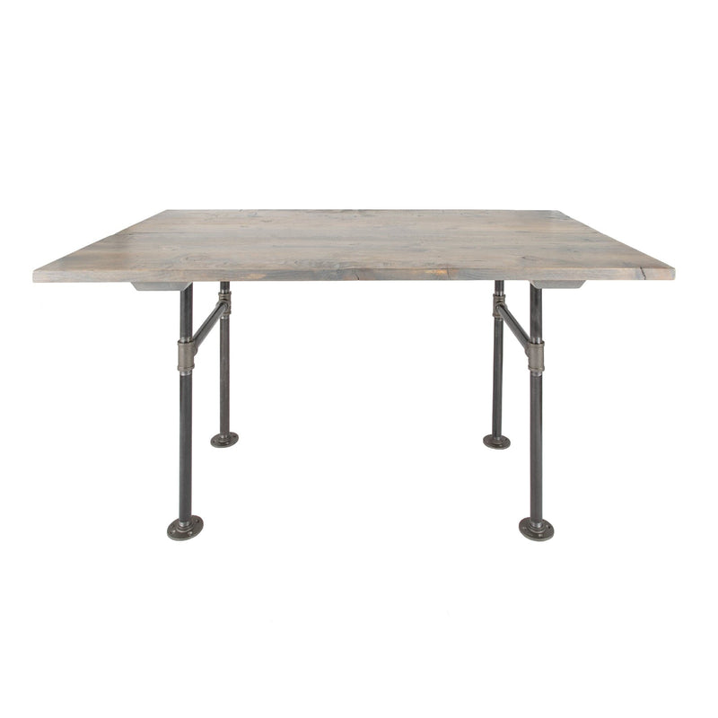 Table à manger en bois massif gris Riverstone RESTORE