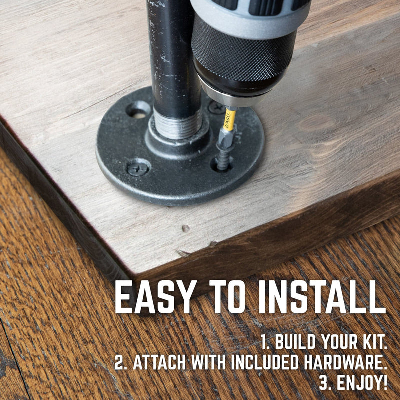 RESTORE Mesa de centro de madera maciza Trail Brown