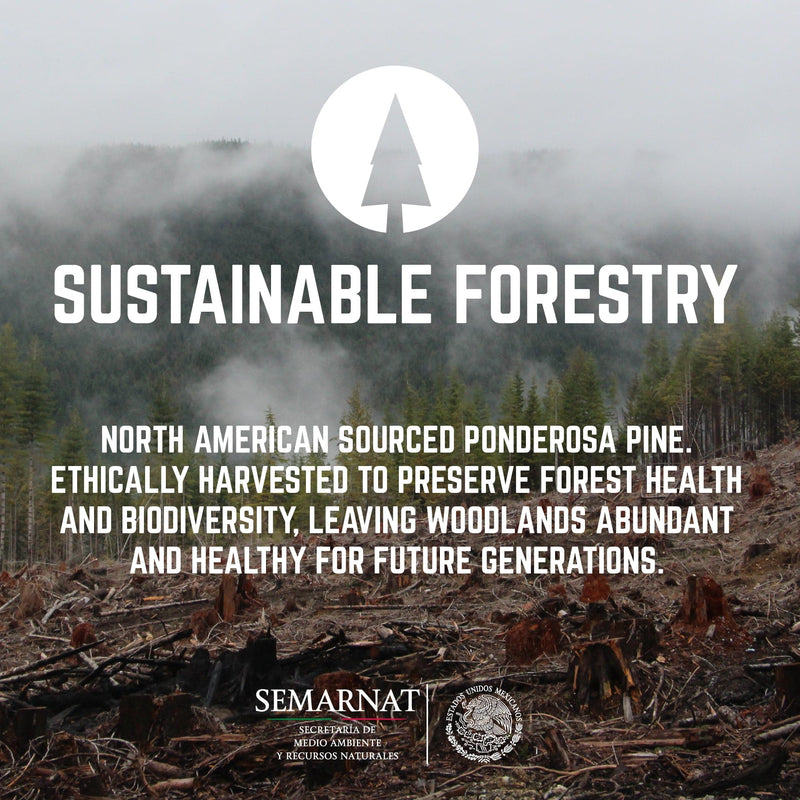 RESTAURAR la mesa de centro de madera maciza de cedro Sunset