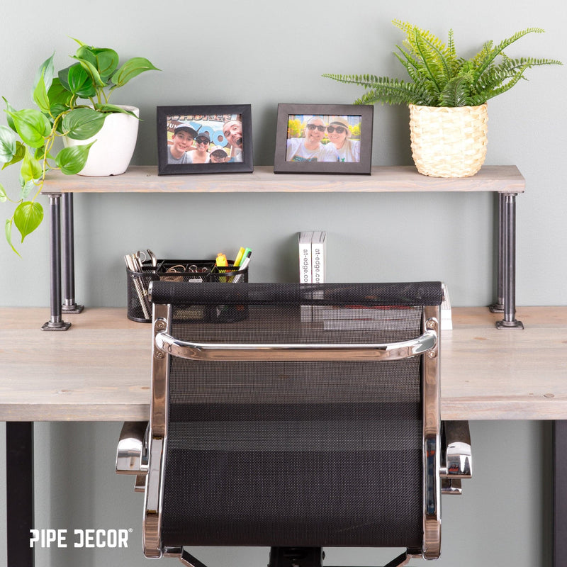 1/2 in. Black Micro Mini Square Flange (8-Pack)