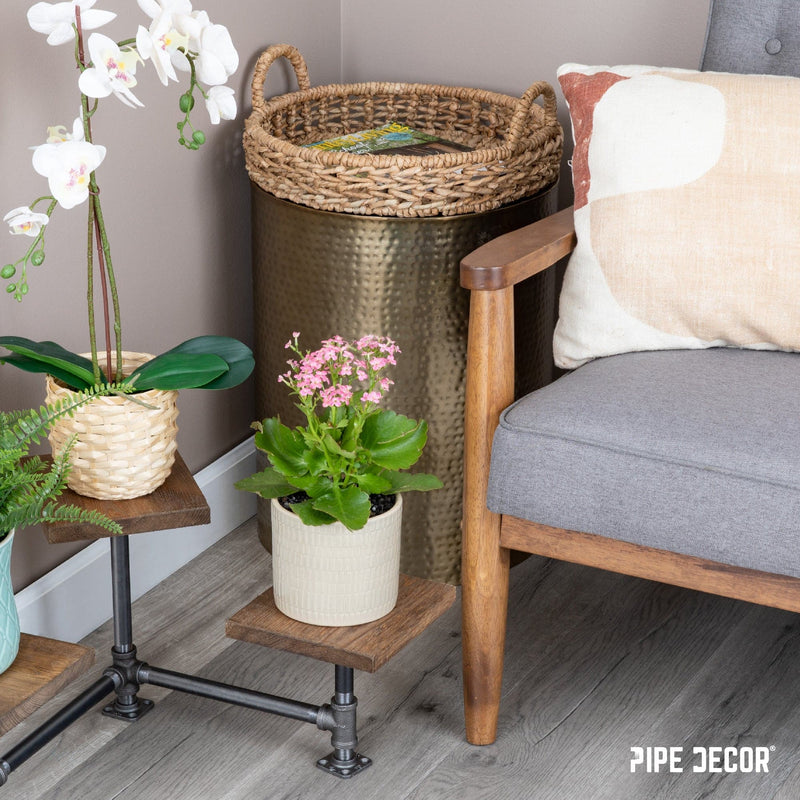 1/2 in. Black Micro Mini Square Flange