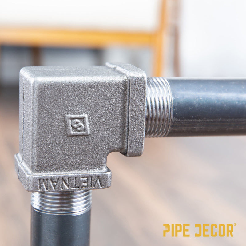 3/4 in. Black Square 90 Degree Elbow