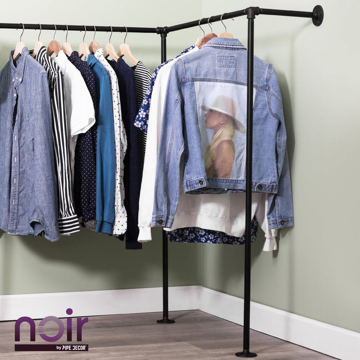 x 30 Prefinished Matte Black Pipe — PIPE DECOR